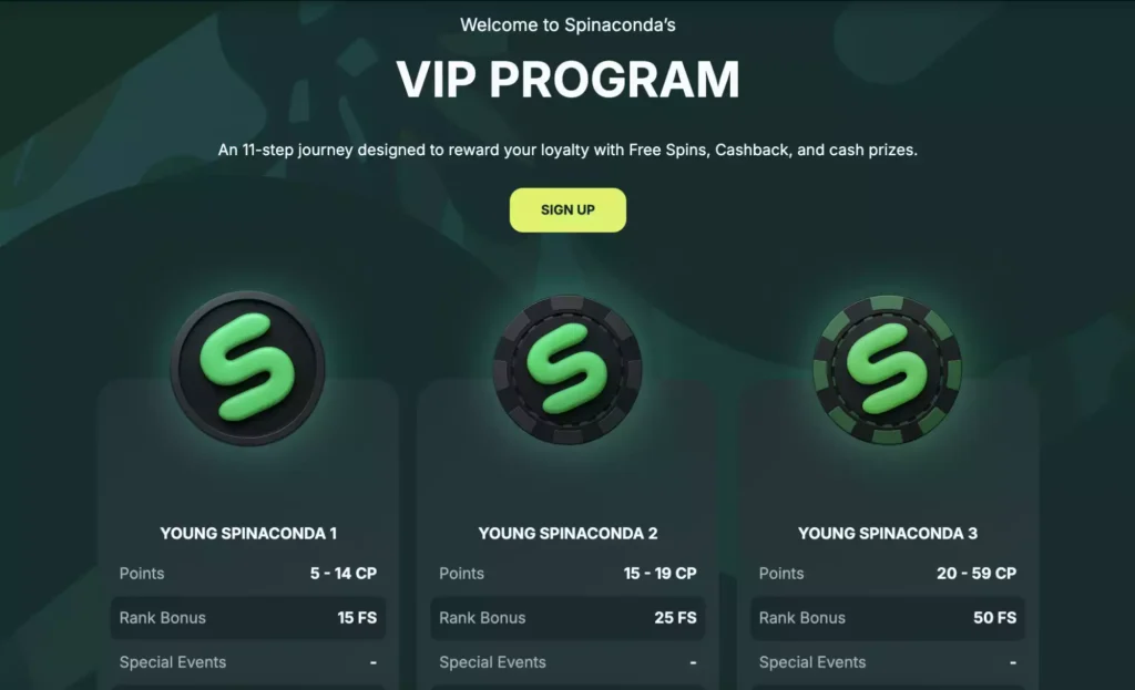 VIP programme